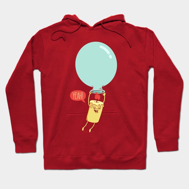 flying candle Hoodie by gotoup